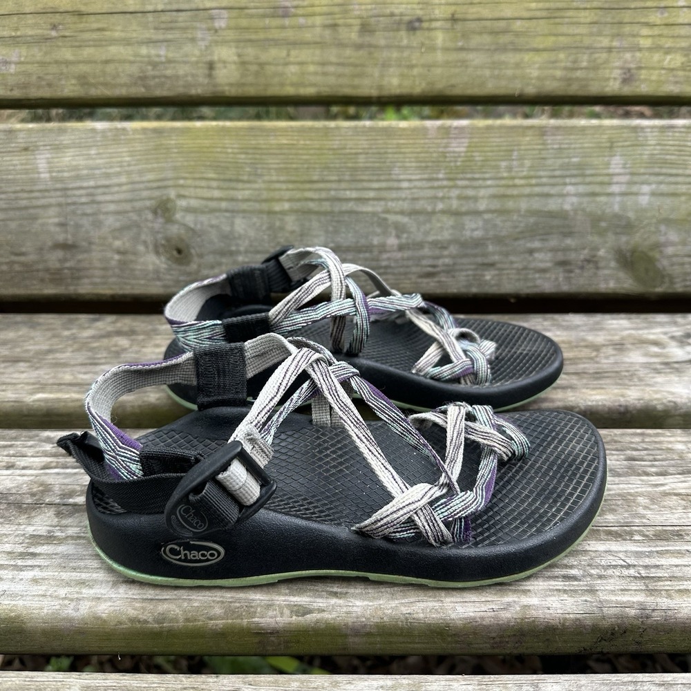 Chaco Z Cloud‎ X2 Sandals Women Sz 6 Comfort Sport Outdoors Hiking Blue Gorpcore
